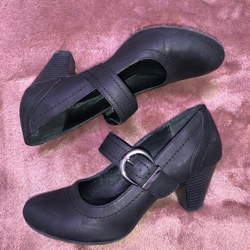 Strapped heels